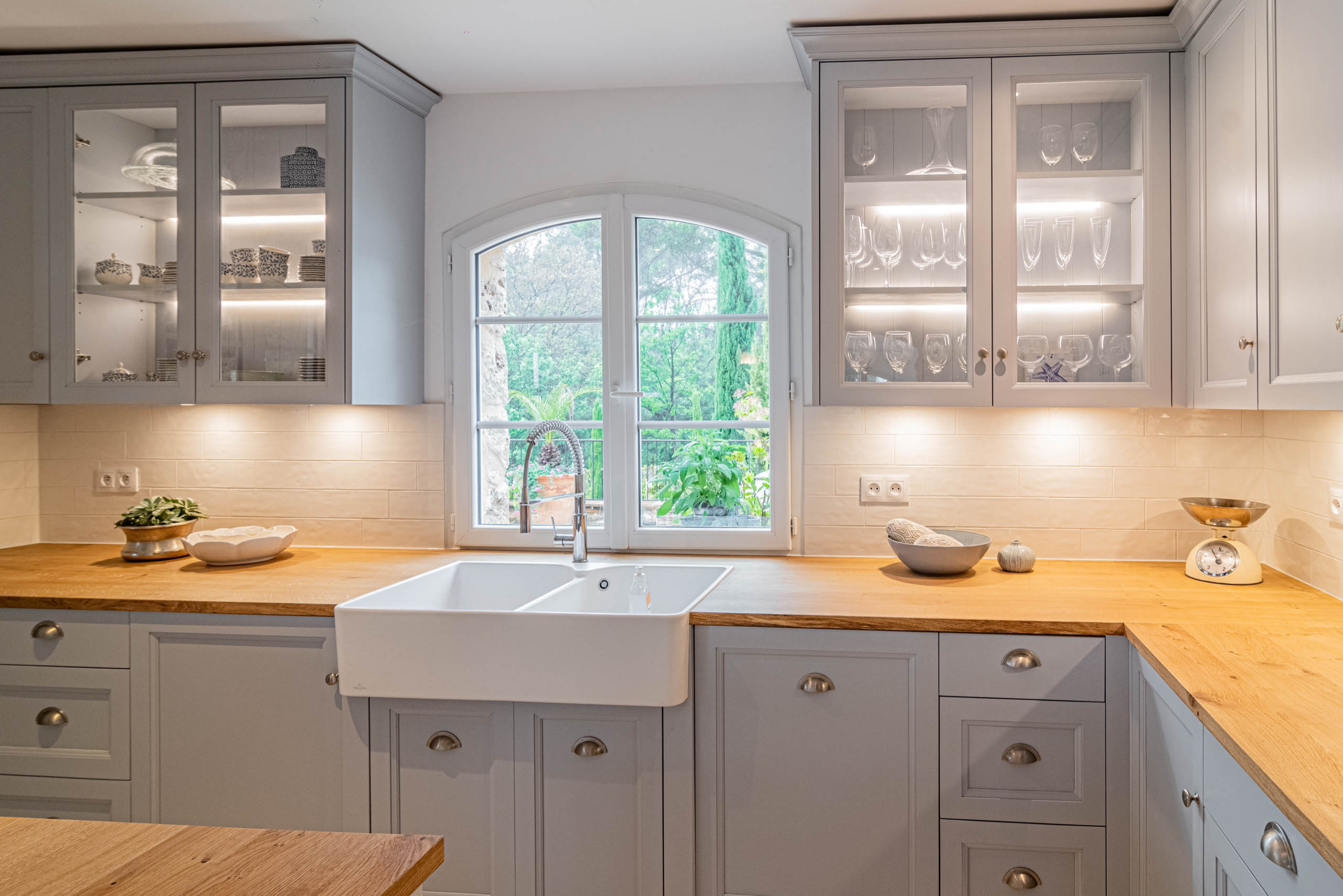 Création d'une cuisine de 50m² en bois