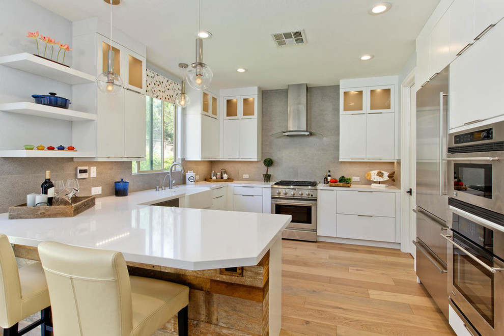 Mountain style kitchen photo in DC Metro