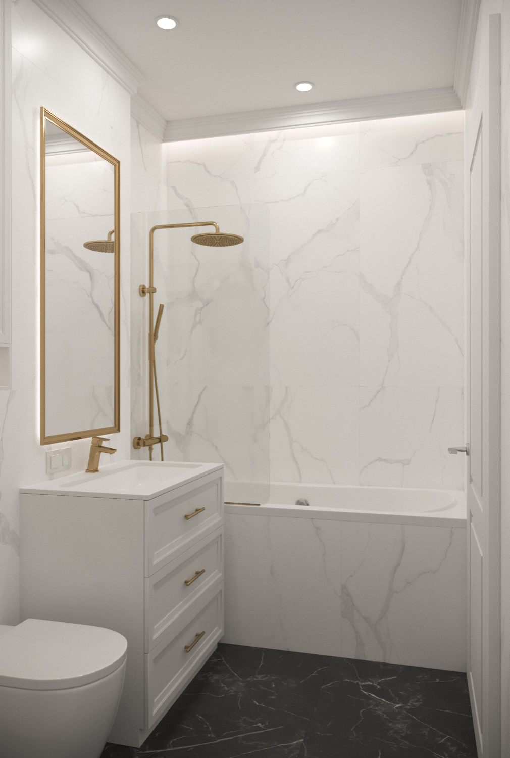 ЖК Голден Сити, 1 к.кв. в неоклассике