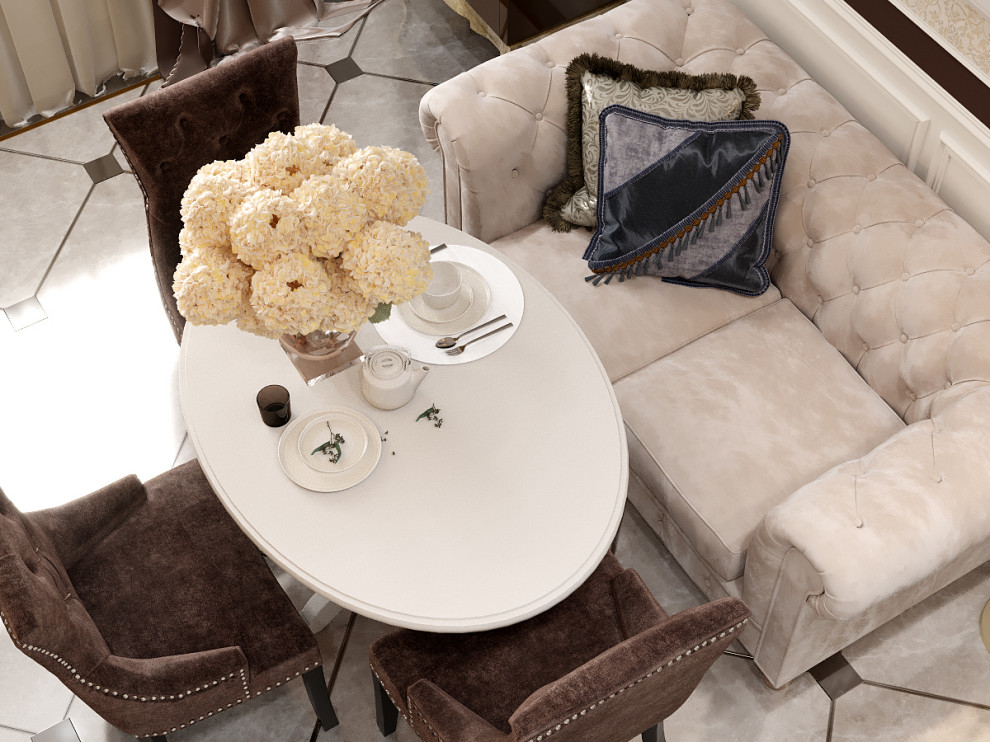 Квартира в классическом стиле