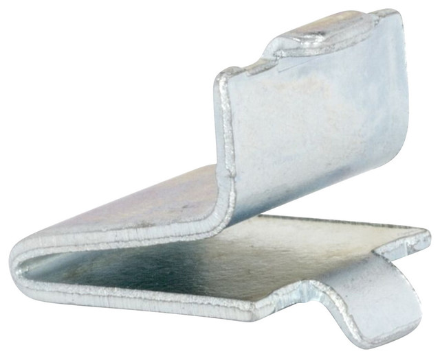 Nickel Rok Hardware 1//4 L-Shaped Support Furniture Cabinet Closet Shelf Bracket Pegs with Hole 25 Pack