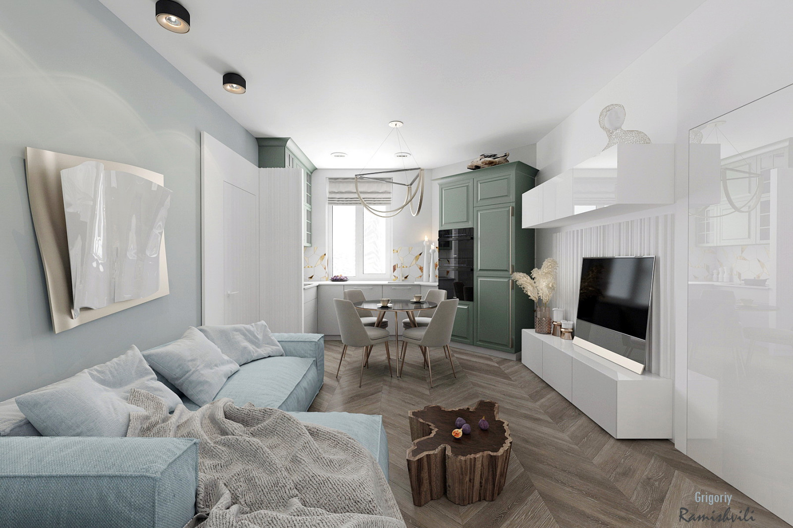 Уютная эклектика малого пространства