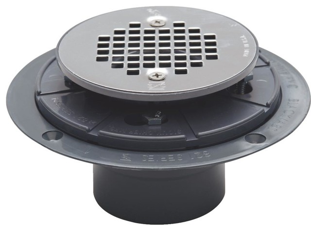 Sioux Chief Solvent Pvc Shower Drain 821 2ppk Transitional Tub