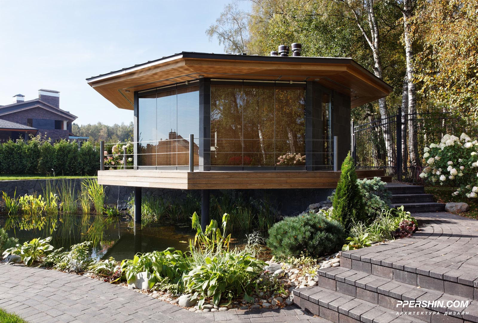 Летняя кухня в поселке Гринфилд