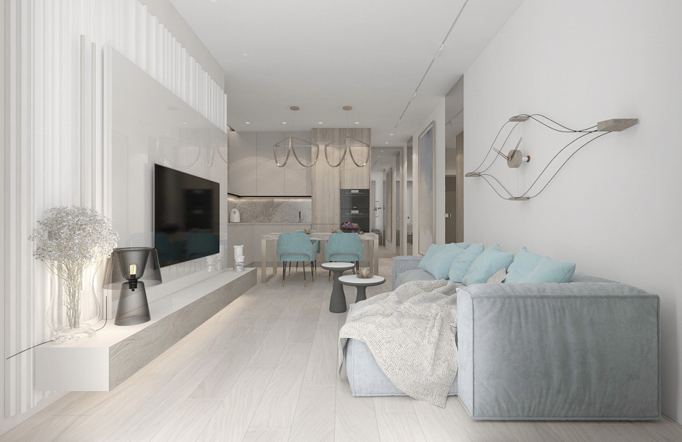 Бирюзовый минимализм