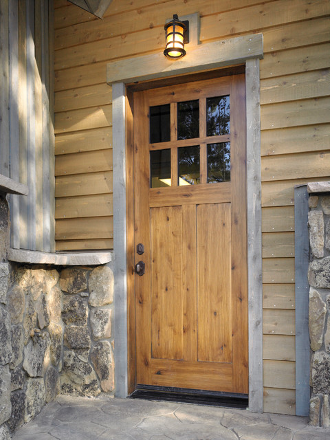Sunset Entry rustic-entry