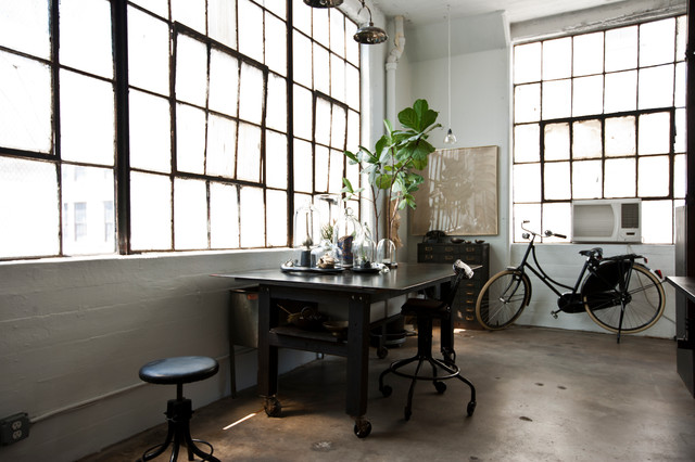 My Houzz: International Meets Industrial in a Brooklyn Loft