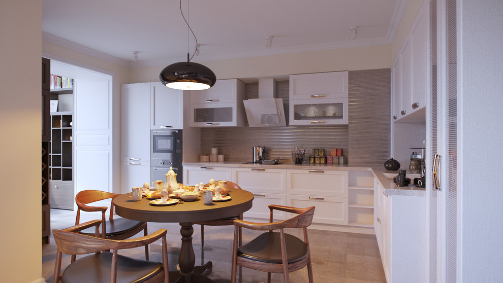 Уютная квартира для проживания трех поколений