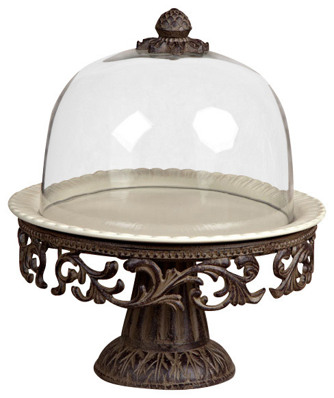 Glass Cake Stand With Dome Glass Cake Stand With Dome