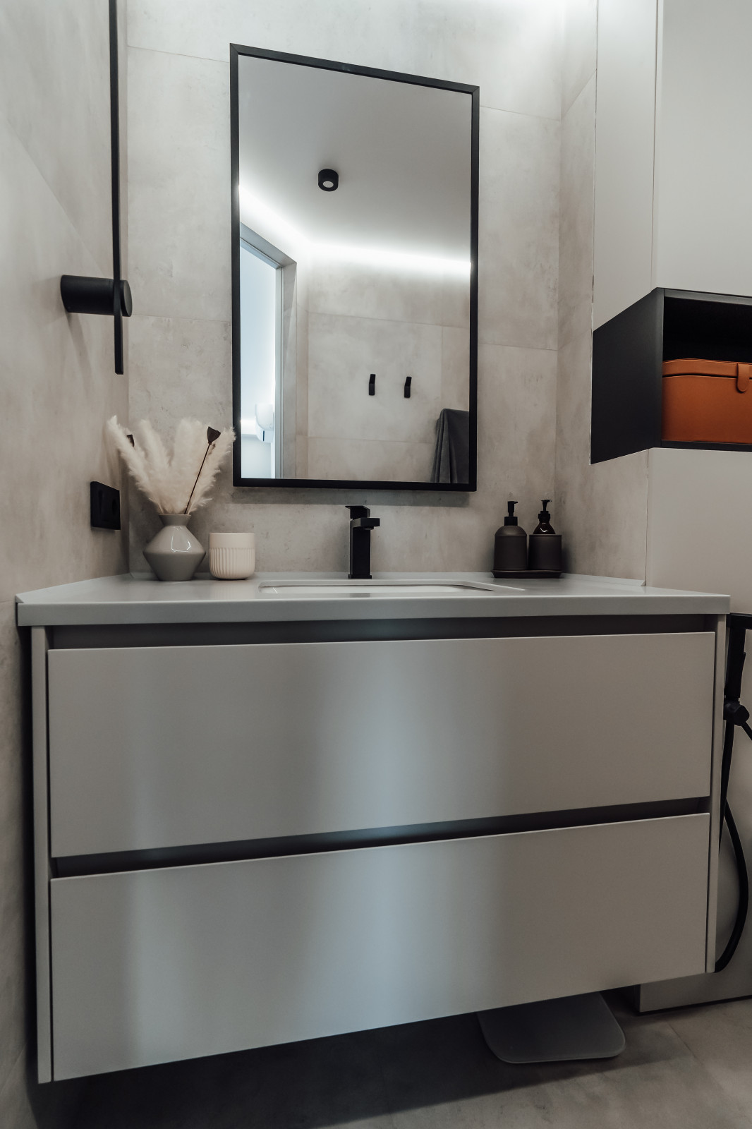 Меблировка студии ЖК "D1" Москва