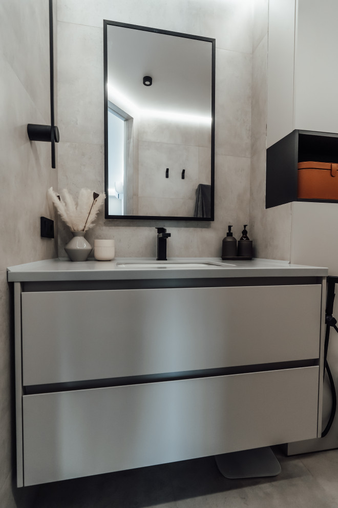 Меблировка студии ЖК "D1" Москва