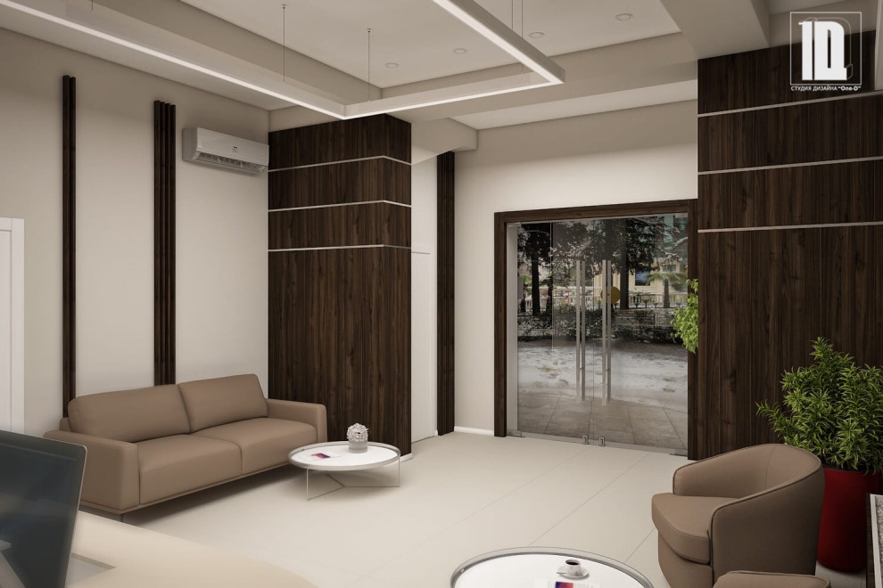 3 вариант Зона ожидания и вход