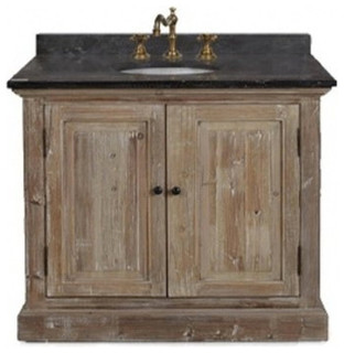 Bathroom Vanity With Black Marble Top - Farmhouse ...