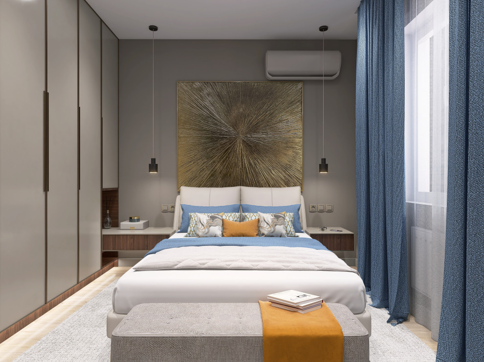 Двухэтажный дом с цокольным этажом 208м2