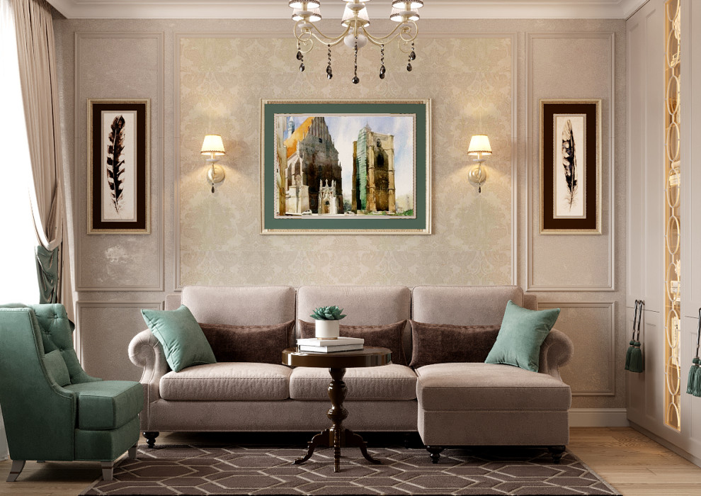 Квартира в классическом стиле