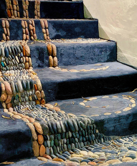 Calade d'escalier eclectic-staircase