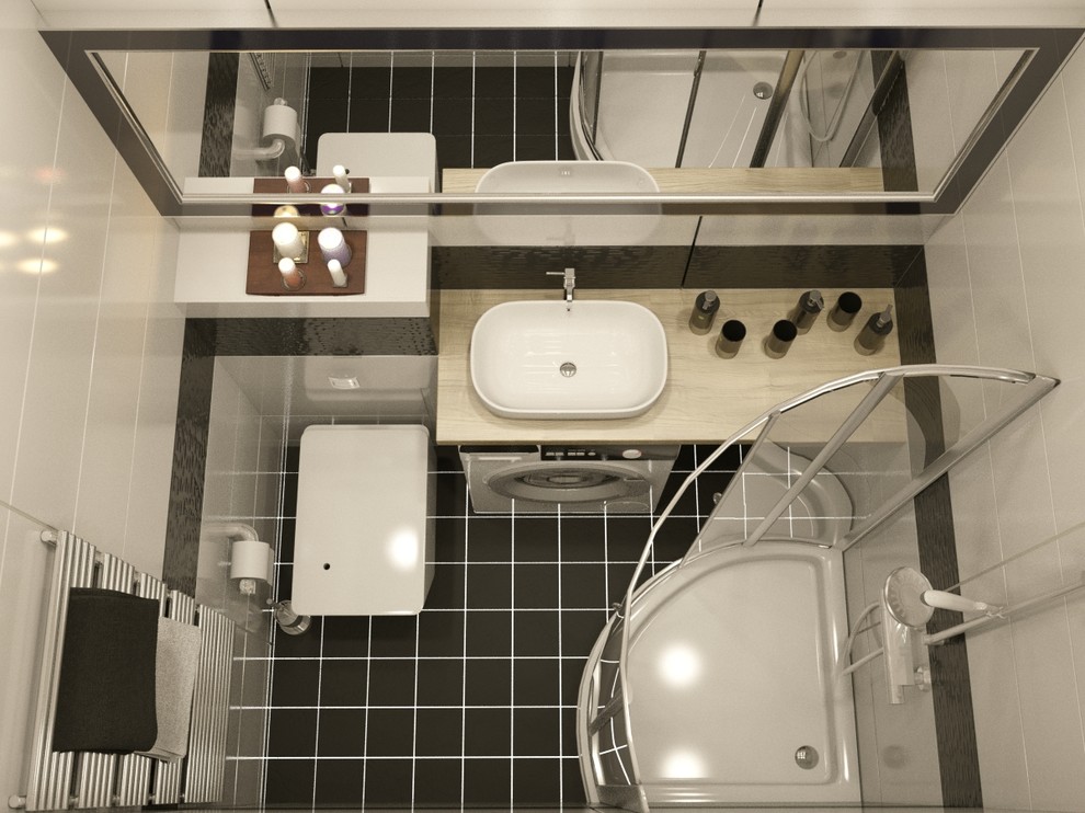 Дизайн-проект квартиры студии общей площадью 30 м2.