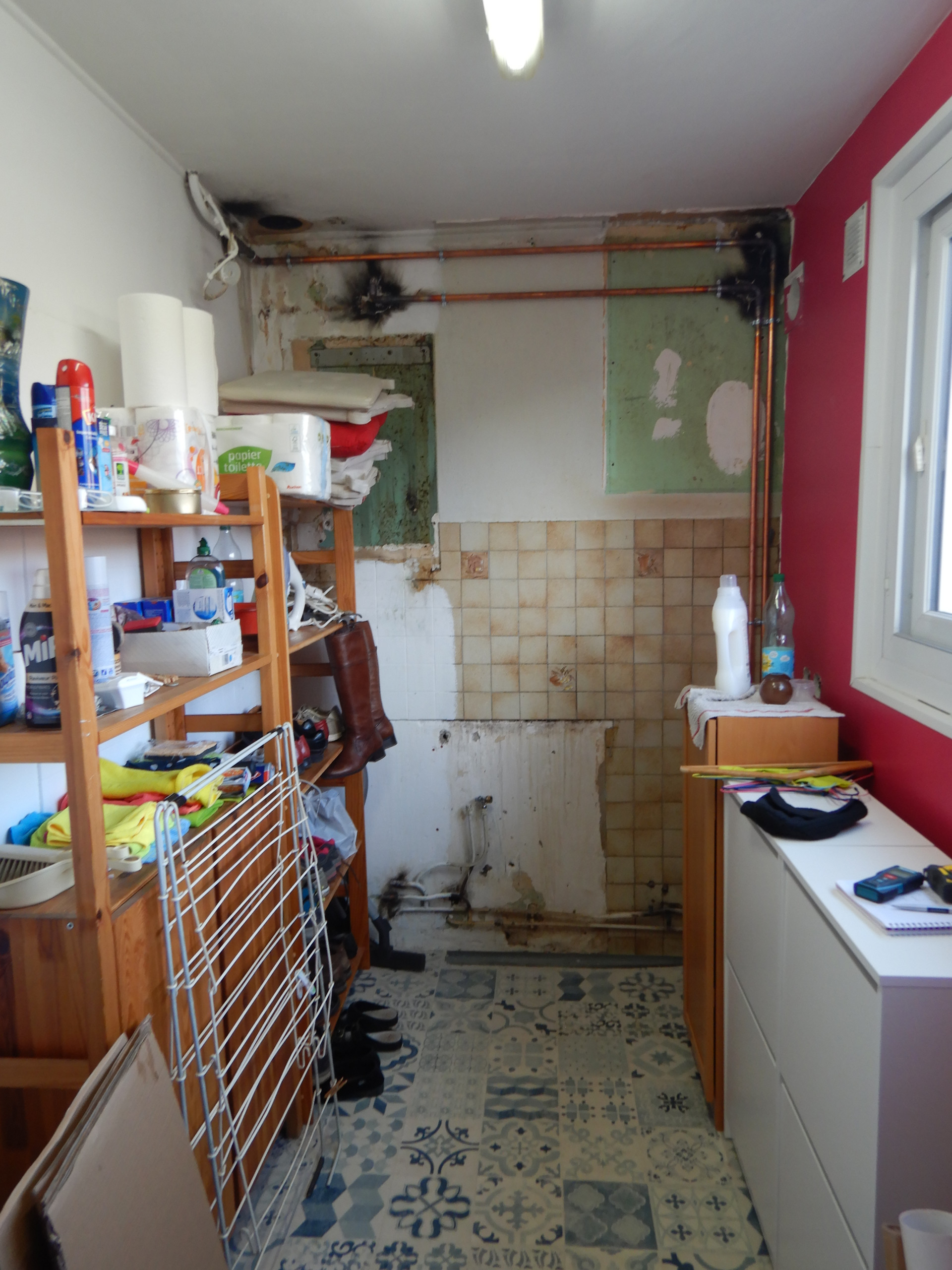 Création totale à partir d'une ancienne cuisine