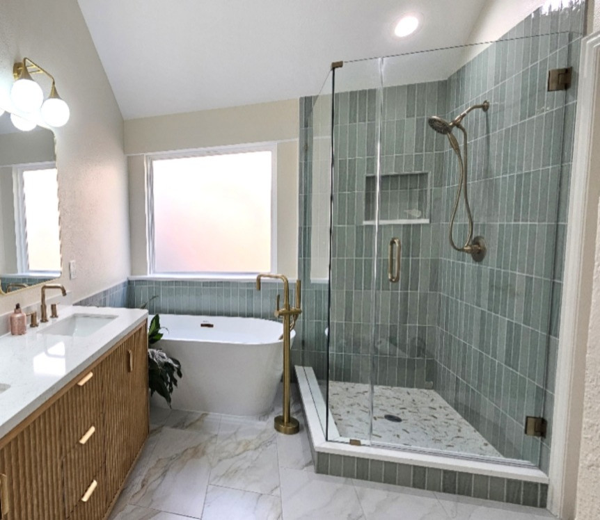 Frisco TX - Sarah Master Bathroom Full Remodeling