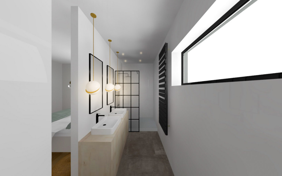 Maison T - APS - Salle de bain RDC