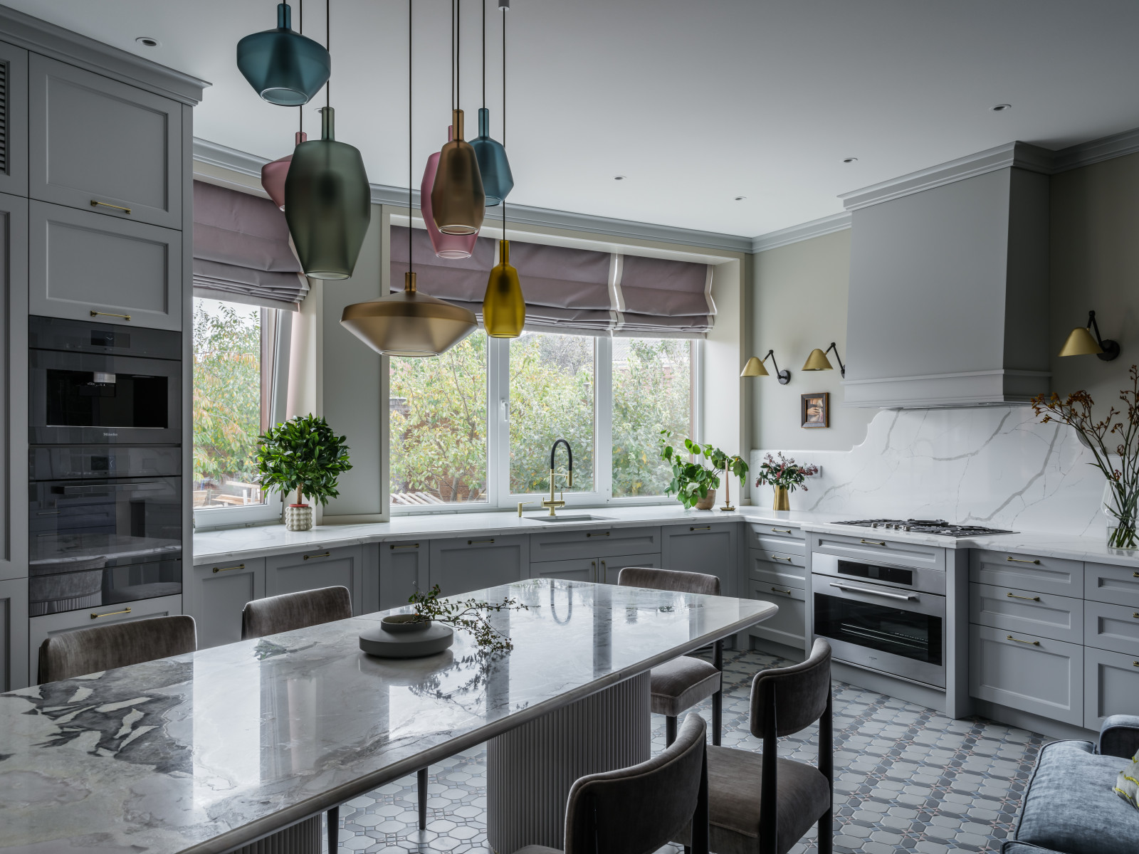 Дом с зелёной гостиной