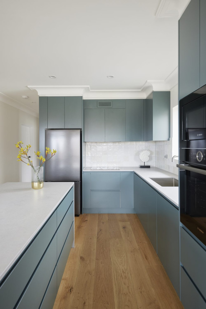 Inspiration for a contemporary kitchen in Sydney.