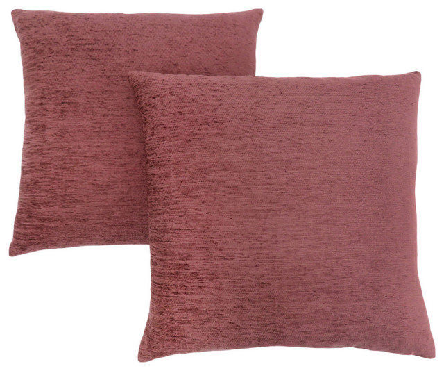 dusty rose accent pillows