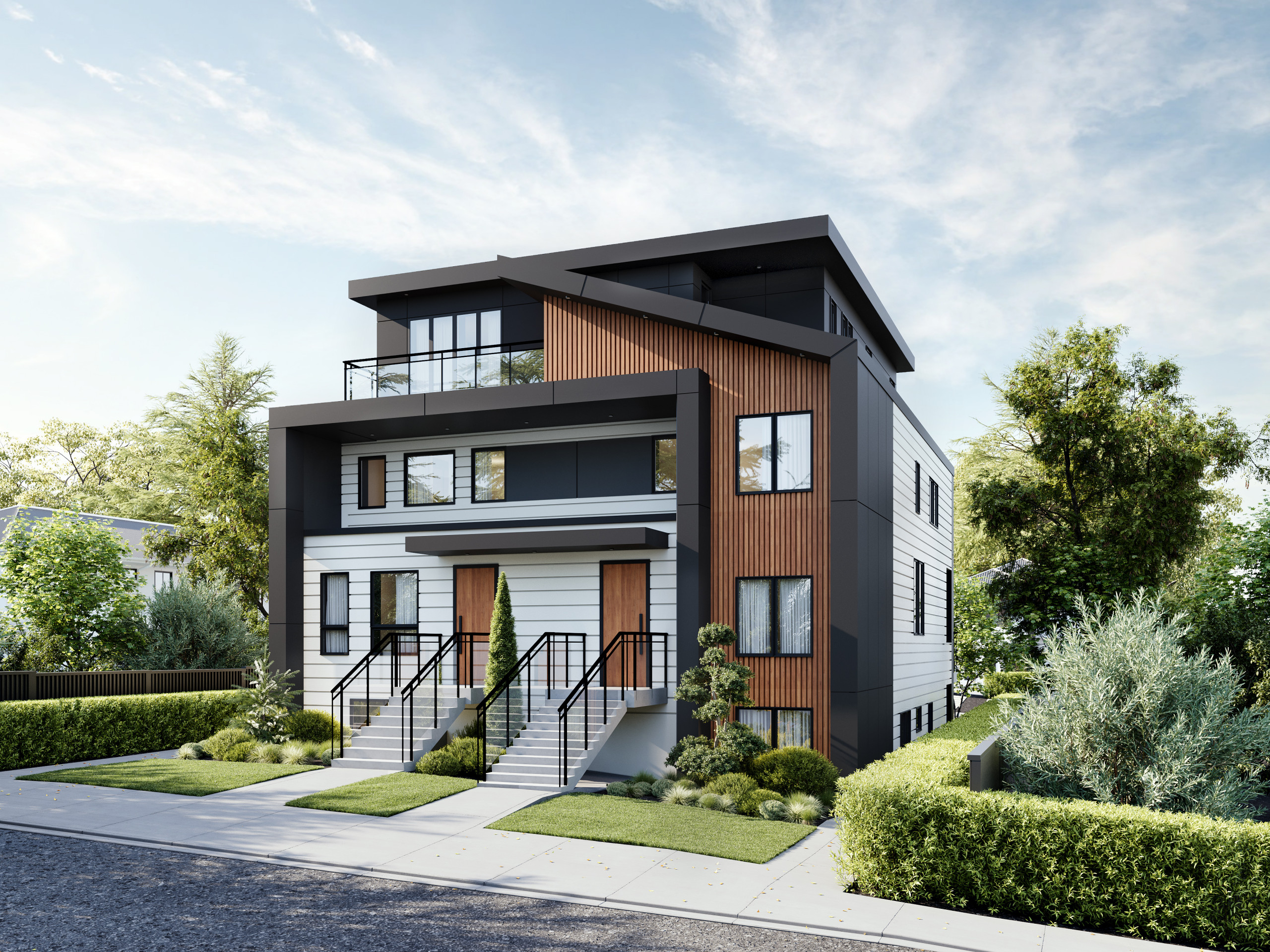Patterson, Burnaby Modern Duplex