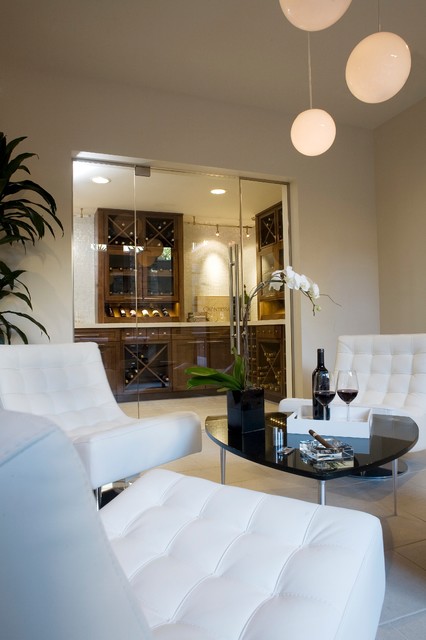Desert Oasis contemporary-vardagsrum