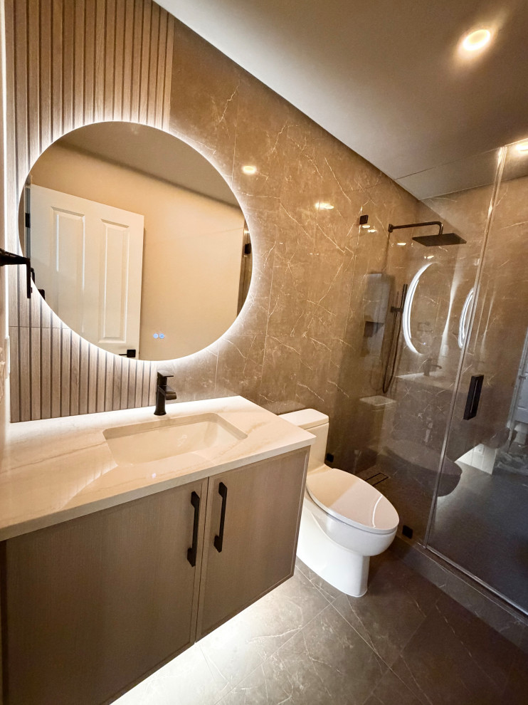 Jamaica Residence – Modern Stone Bathroom