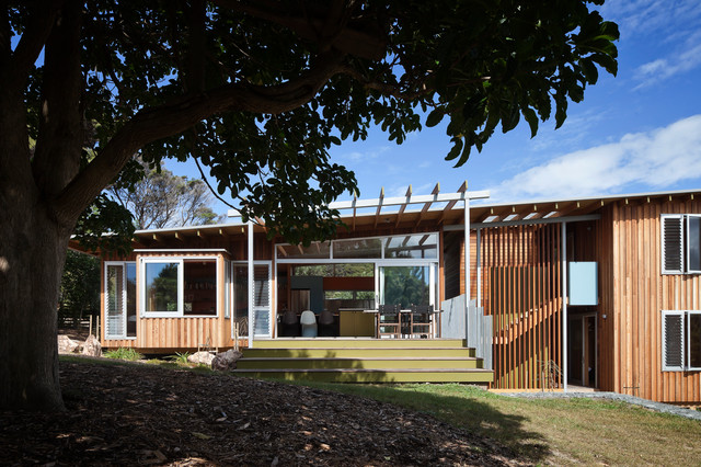 Sandy Bay contemporary-exterior