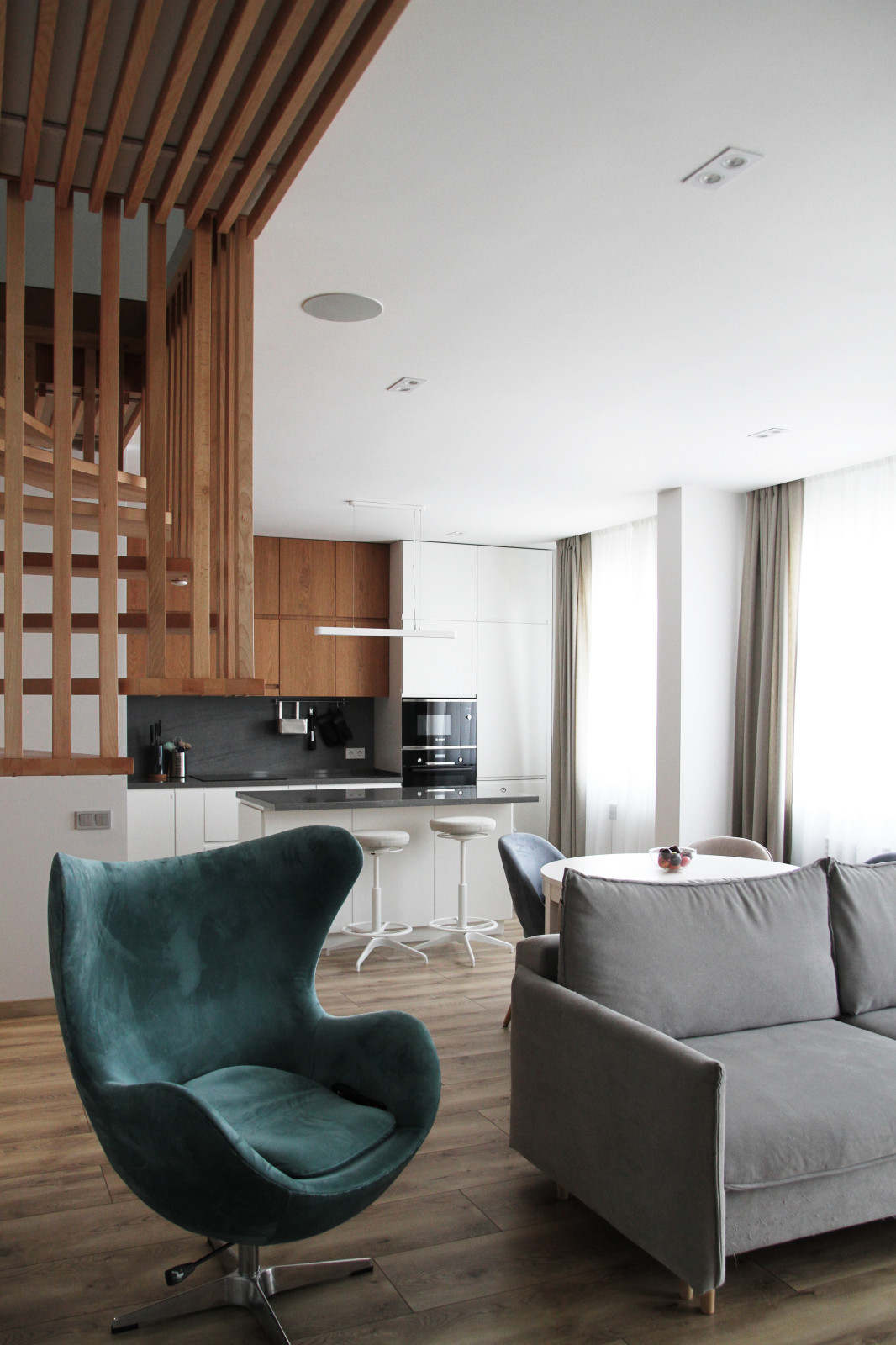 Реализация дизайн-проекта двухуровневой квартиры