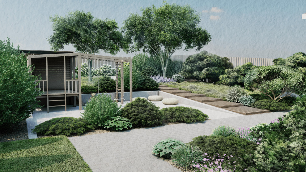 LASKU проект благоустройства частной территории