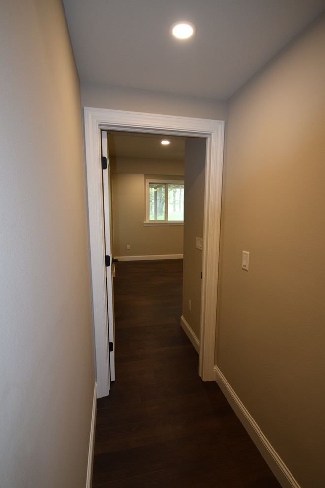 Basement - transitional basement idea