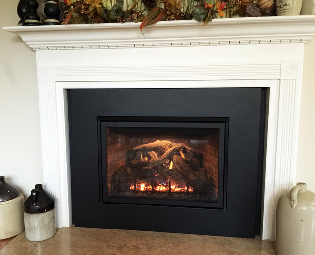 Gas Fireplaces and Inserts Traditional Living Room Philadelphia
