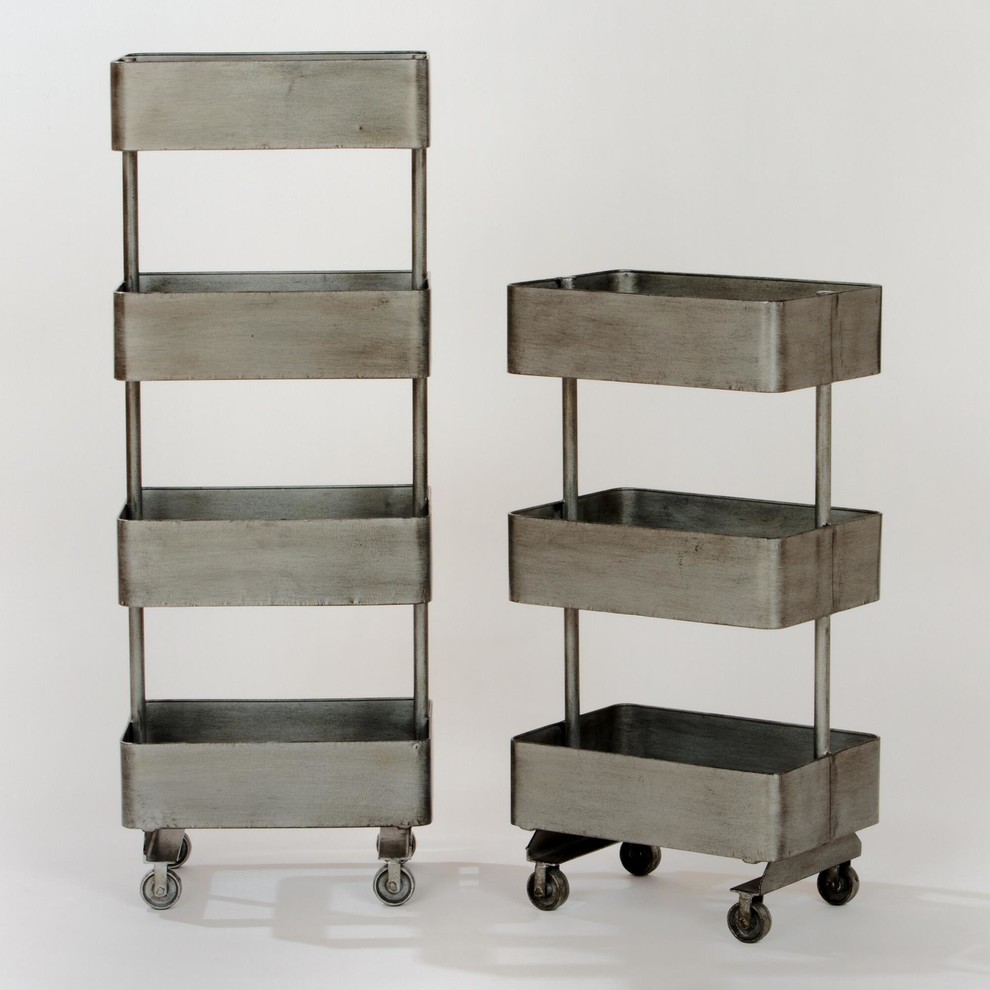 Modern Jayden Metal Shelf Units