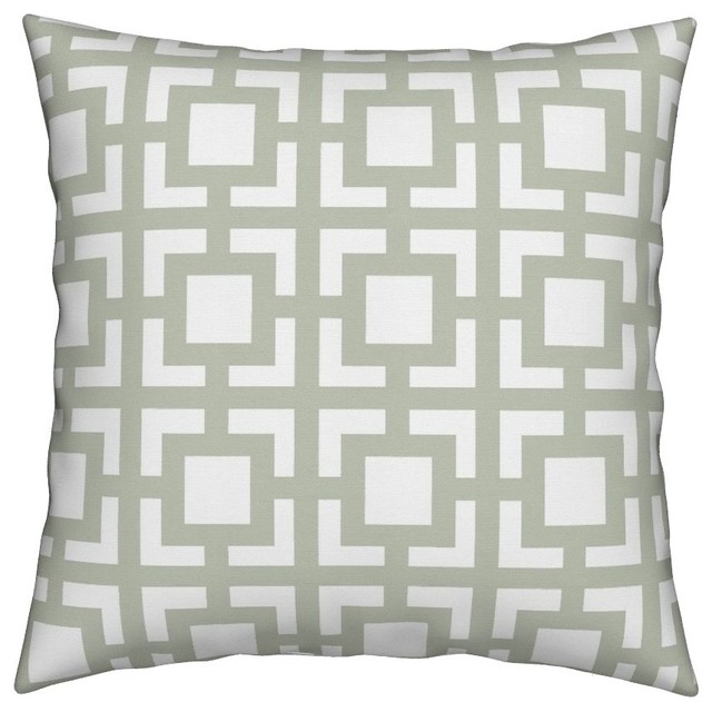 sage accent pillows