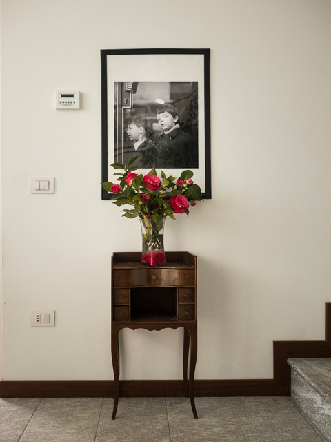 The veranda hall retro-entre