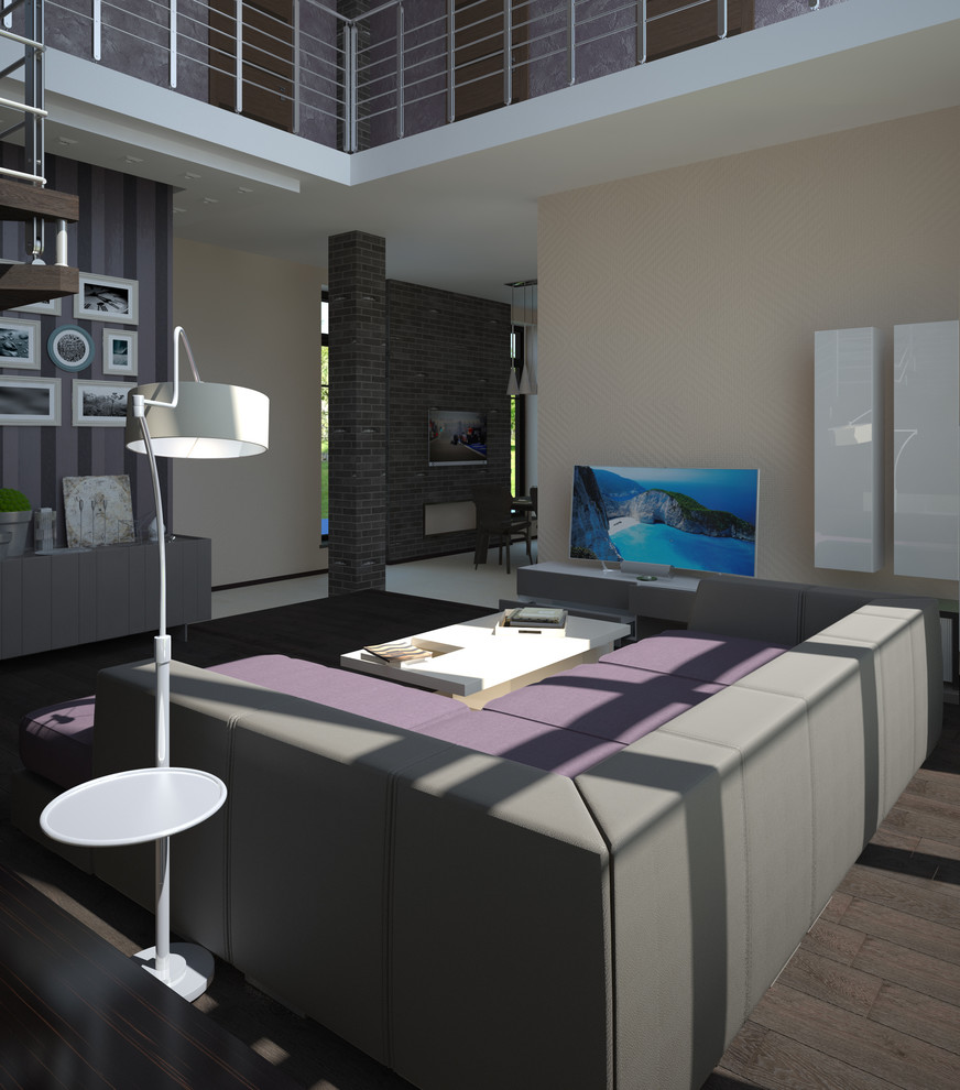 Интерьер коттеджа в современном стиле