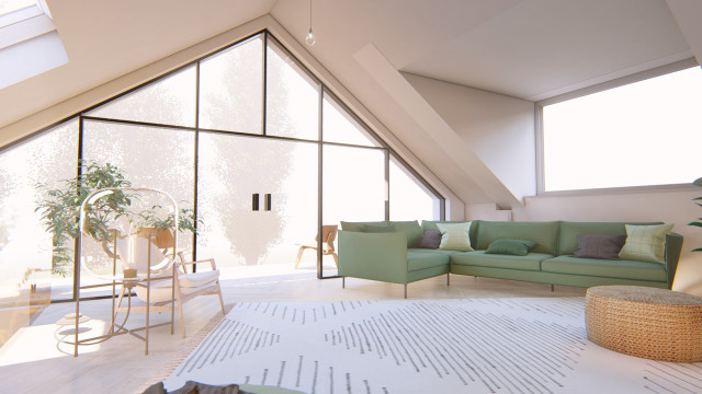 Living Room skandinavisk-dagligstue