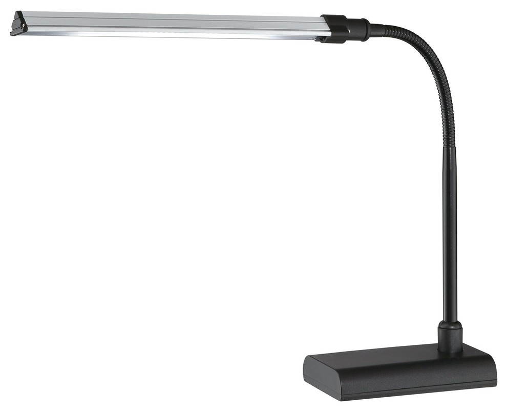 Lite Source LS-22048BLK Ermete Contemporary LED Desk Lamp