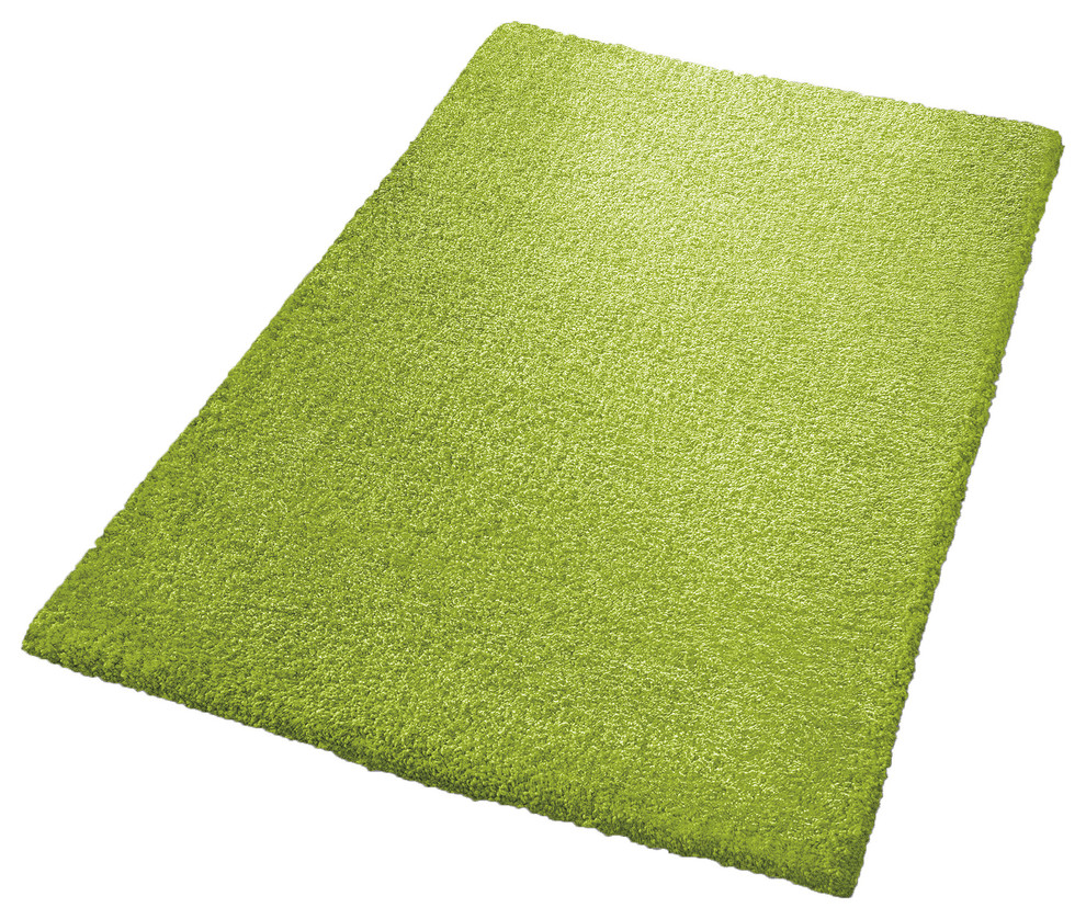 Green Cotton Bathroom Rug, Kansas, Medium Contemporary Bath Mats by Vita Futura Houzz