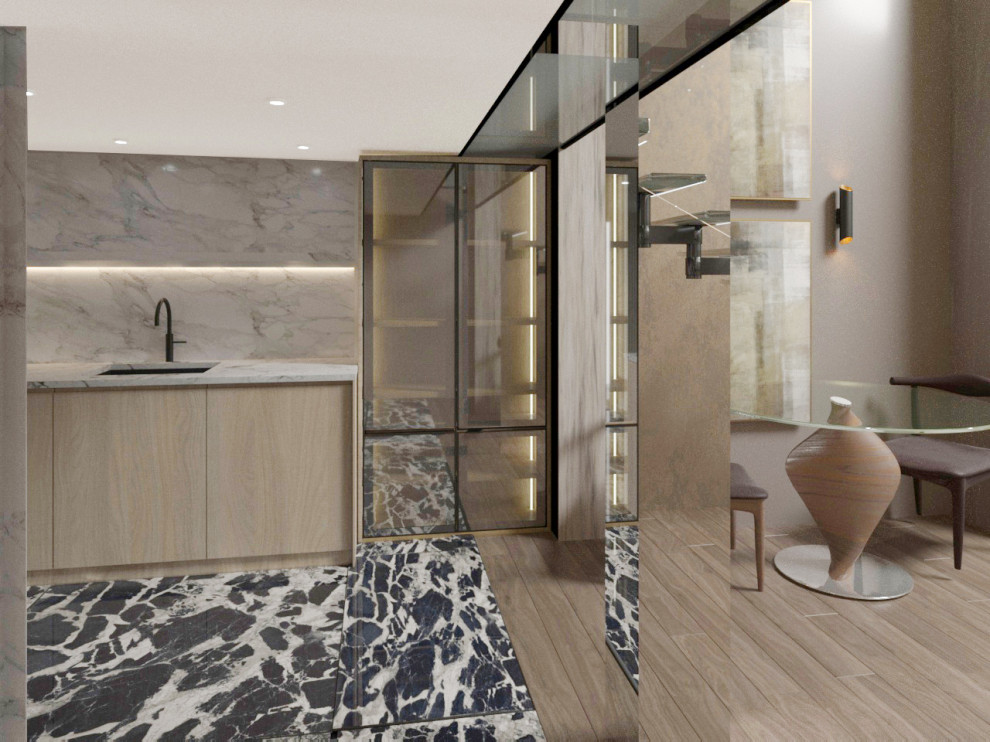 Двухуровневая квартира в Москва Сити