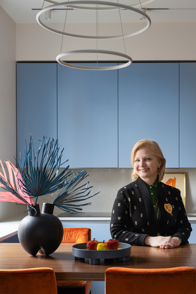 Современный интерьер в ярких цветах