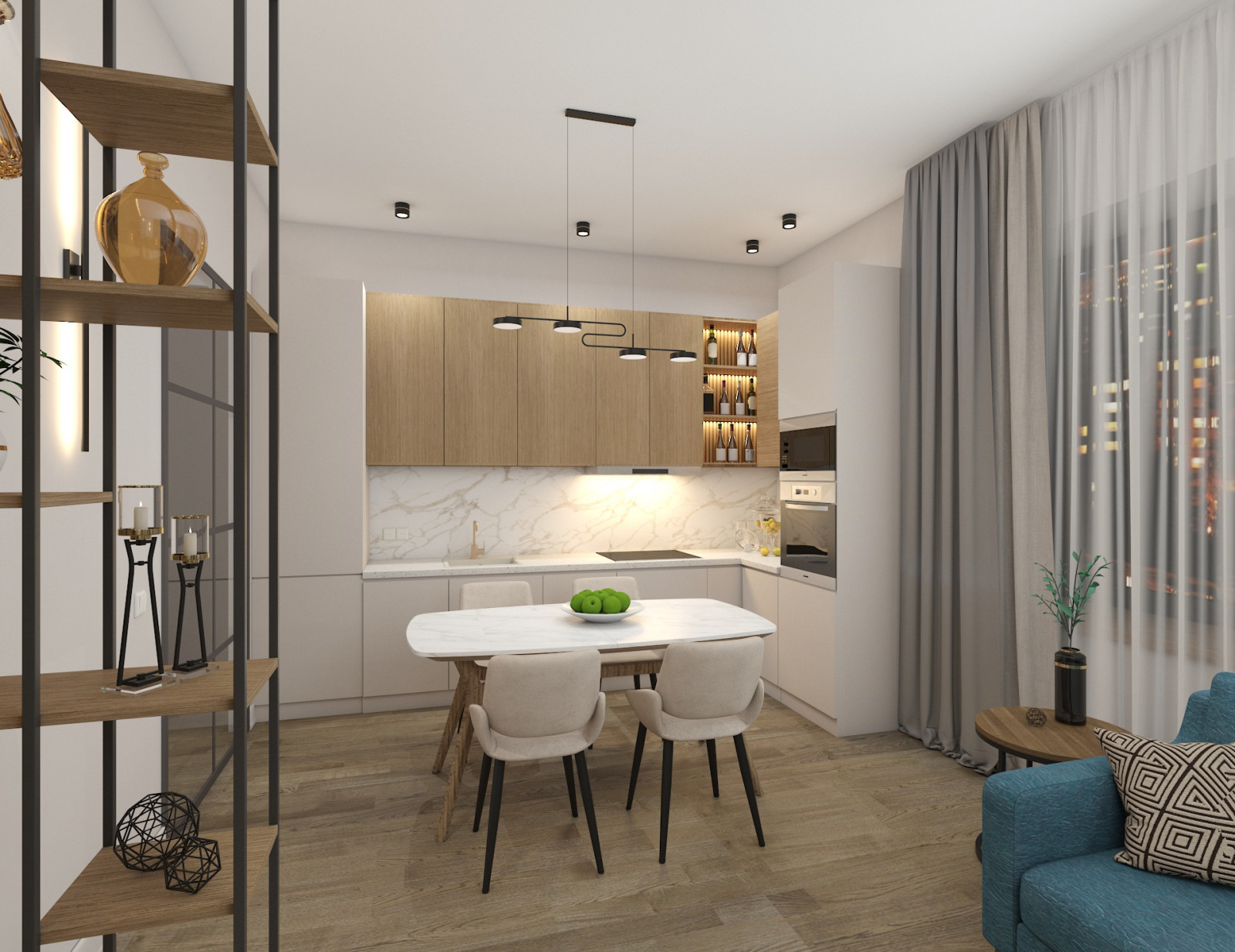 Дизайн проект в квартире в Москве