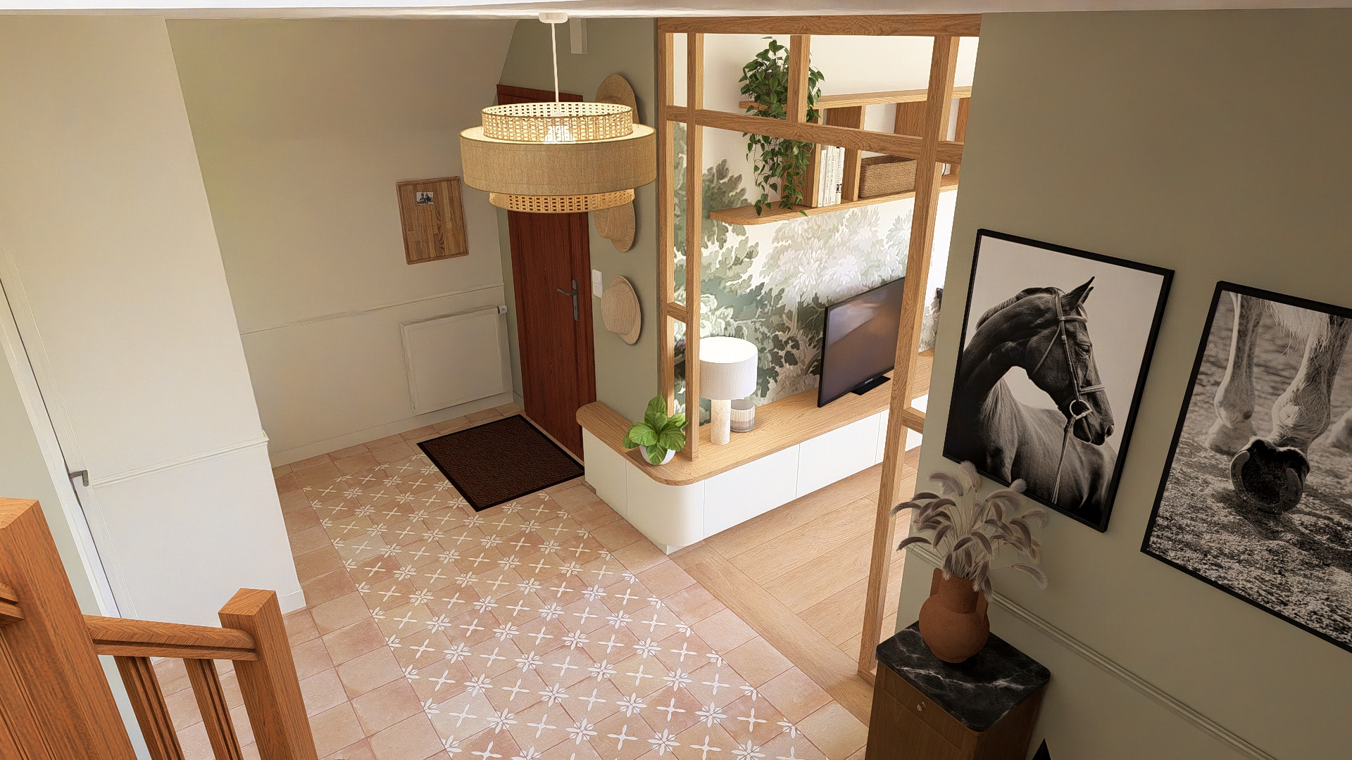 Décoration Entrée/salon/séjour - Maison Rennes