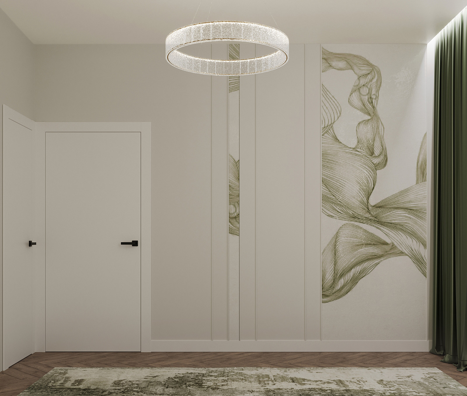 Спальная комната в ЖК Видный