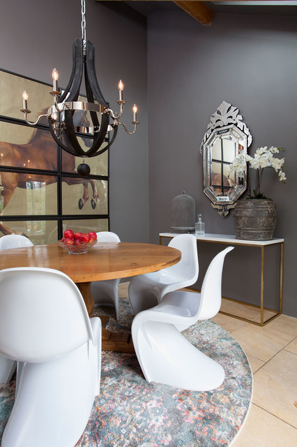 Cotwalds Cottage eclectico-comedor