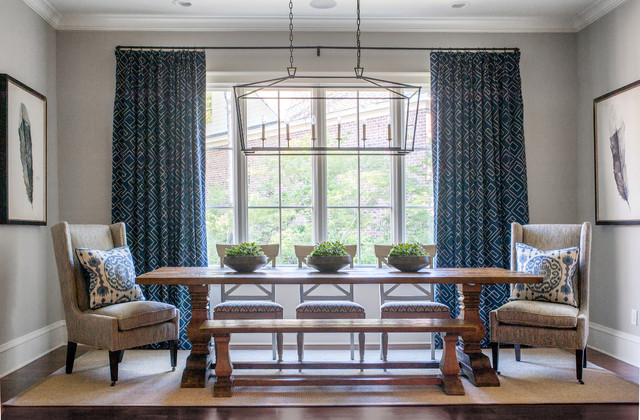 Columbia Timeless Transitional Home transitional-dining-room