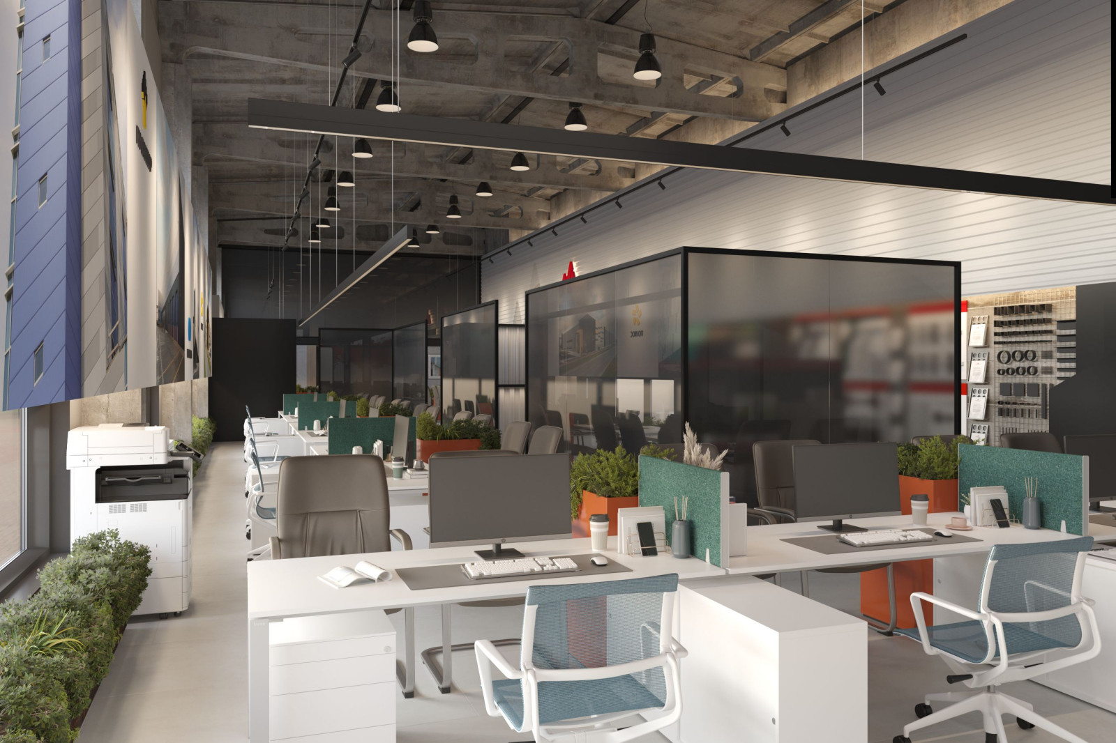 Дизайн интерьера офиса